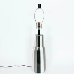 Tall Design-Technics Black, White & Gray Pottery Table Lamp, 1950's 16 Tall Design-Technics Black, White & Gray Pottery Table Lamp, 1950's -chairish shop tall design technics black white and gray pottery table lamp 1950s 0982 scaled