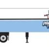 TC106 HO Scale Classic Metal Works 2000's Semi Tractor Trailer Set-Blue/Lt Blue