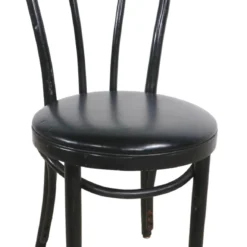 Thonet Style Bistro Chair By Shelby Williams In Black On Black Finish C. 1970's -chairish shop thonet style bistro chair by shelby williams in black on black finish c 1970s 5984