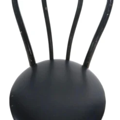 Thonet Style Bistro Chair By Shelby Williams In Black On Black Finish C. 1970's -chairish shop thonet style bistro chair by shelby williams in black on black finish c 1970s 9144