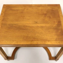 Tomlinson 1960's Neoclassical End Side Table With Casters -chairish shop tomlinson 1960s neoclassical end side table with casters 4345 scaled