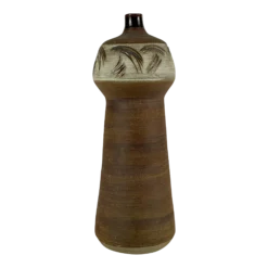 Towering 90's Pottery Vase Signed Trapp 93