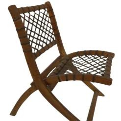 Unusual Folding Rustic Snow Shoe Tubbs Vt. Chair Ca. 1950's Possibly Carl Koch -chairish shop unusual folding rustic snow shoe tubbs vt chair ca 1950s possibly carl koch 1001