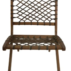 Unusual Folding Rustic Snow Shoe Tubbs Vt. Chair Ca. 1950's Possibly Carl Koch -chairish shop unusual folding rustic snow shoe tubbs vt chair ca 1950s possibly carl koch 1587