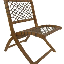 Unusual Folding Rustic Snow Shoe Tubbs Vt. Chair Ca. 1950's Possibly Carl Koch -chairish shop unusual folding rustic snow shoe tubbs vt chair ca 1950s possibly carl koch 7245