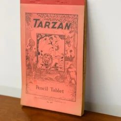 Vintage 1930’s Collectible Tarzan Pencil Tablet -chairish shop vintage 1930s collectible tarzan pencil tablet 2450 scaled