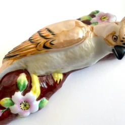 Vintage 1940's Art Deco Japan Hand Painted Art Pottery Bird Porcelain Wall Pocket Vase 17 Vintage 1940's Art Deco Japan Hand Painted Art Pottery Bird Porcelain Wall Pocket Vase -chairish shop vintage 1940s art deco japan hand painted art pottery bird porcelain wall pocket vase 1173 scaled