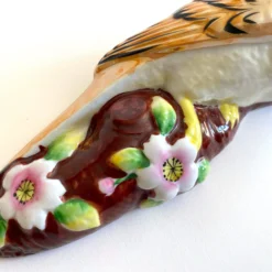 Vintage 1940's Art Deco Japan Hand Painted Art Pottery Bird Porcelain Wall Pocket Vase 19 Vintage 1940's Art Deco Japan Hand Painted Art Pottery Bird Porcelain Wall Pocket Vase -chairish shop vintage 1940s art deco japan hand painted art pottery bird porcelain wall pocket vase 2954 scaled