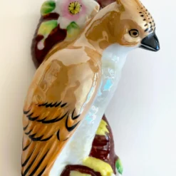 Vintage 1940's Art Deco Japan Hand Painted Art Pottery Bird Porcelain Wall Pocket Vase 13 Vintage 1940's Art Deco Japan Hand Painted Art Pottery Bird Porcelain Wall Pocket Vase -chairish shop vintage 1940s art deco japan hand painted art pottery bird porcelain wall pocket vase 4767 scaled