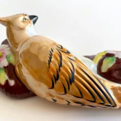 Vintage 1940's Art Deco Japan Hand Painted Art Pottery Bird Porcelain Wall Pocket Vase 15 Vintage 1940's Art Deco Japan Hand Painted Art Pottery Bird Porcelain Wall Pocket Vase -chairish shop vintage 1940s art deco japan hand painted art pottery bird porcelain wall pocket vase 7024 scaled