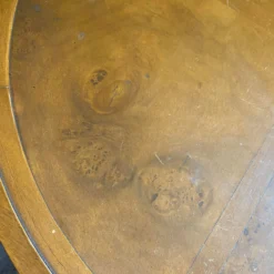 Vintage 1950's Traditional Drum Side Table -chairish shop vintage 1950s traditional drum side table 7907