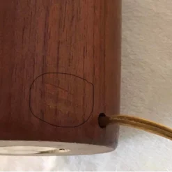 Vintage 1960's Danish Modern Tall Turned Teak Lamps By Esa - A Pair 17 Vintage 1960's Danish Modern Tall Turned Teak Lamps By Esa - A Pair -chairish shop vintage 1960s danish modern tall turned teak lamps by esa a pair 3745