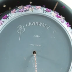 Vintage 1960's Lawnware Jeweled Molded Hanging Pendant Light -chairish shop vintage 1960s lawnware jeweled molded hanging pendant light 5787 scaled