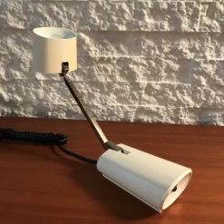 Vintage 1960’s Mid-Century Modern Futuristic Telescoping Desk / Wall Lamp -chairish shop vintage 1960s mid century modern futuristic telescoping desk wall lamp 0152 scaled