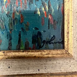 Vintage 1960’s Paris Street Scene -chairish shop vintage 1960s paris street scene 3011 scaled