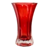 Vintage 1970’s Cranberry Fluted Glass Vase