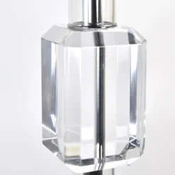 Vintage 1970’s Les Prismatiques Clear Acrylic Lucite & Chrome Floor Lamp -chairish shop vintage 1970s les prismatiques clear acrylic lucite and chrome floor lamp 7475 1 scaled