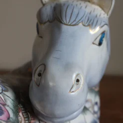 Vintage 1980's Ceramic Horse With Gilt Designs By Wildwood Accents 17 Vintage 1980's Ceramic Horse With Gilt Designs By Wildwood Accents -chairish shop vintage 1980s ceramic horse with gilt designs by wildwood accents 6532 scaled