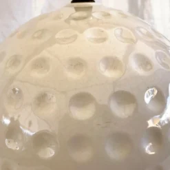 Vintage 1980's Figural Ceramic Golf Ball Table Lamp -chairish shop vintage 1980s figural ceramic golf ball table lamp 2262 scaled