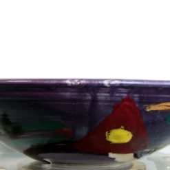 Vintage 1980's Post Modern Colorful Studio Ceramic Art Pottery Bowl -chairish shop vintage 1980s post modern colorful studio ceramic art pottery bowl 2560 scaled