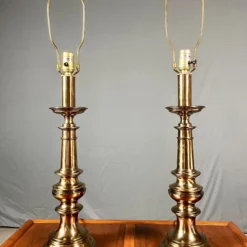 Vintage 1980’s Stiffel Hollywood Regency Brass Table Lamps 12 Vintage 1980’s Stiffel Hollywood Regency Brass Table Lamps -chairish shop vintage 1980s stiffel hollywood regency brass table lamps 0712 scaled