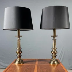 Vintage 1980’s Stiffel Hollywood Regency Brass Table Lamps 18 Vintage 1980’s Stiffel Hollywood Regency Brass Table Lamps -chairish shop vintage 1980s stiffel hollywood regency brass table lamps 2576