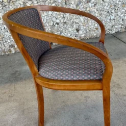 Vintage 1980's Ward Bennett Armchair -chairish shop vintage 1980s ward bennett armchair 1731