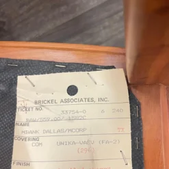 Vintage 1980's Ward Bennett Armchair -chairish shop vintage 1980s ward bennett armchair 3352