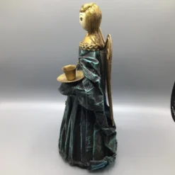 Vintage 60’s Italian Paper-Mache Angel Candle Holders - A Pair -chairish shop vintage 60s italian paper mache angel candle holders a pair 4094