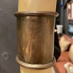 Vintage 70's Tusk Mirror With Brass Accents By Chapman -chairish shop vintage 70s tusk mirror with brass accents by chapman 8532 scaled