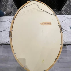 Vintage 70's Tusk Mirror With Brass Accents By Chapman -chairish shop vintage 70s tusk mirror with brass accents by chapman 8762 scaled