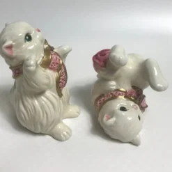 Vintage 90’s Fitz And Floyd Kittens And Roses Retired Ceramic Figurines- Set Of 3 -chairish shop vintage 90s fitz and floyd kittens and roses retired ceramic figurines set of 3 4455 scaled