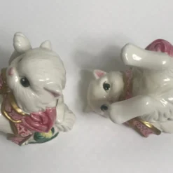 Vintage 90’s Fitz And Floyd Kittens And Roses Retired Ceramic Figurines- Set Of 3 -chairish shop vintage 90s fitz and floyd kittens and roses retired ceramic figurines set of 3 4734 scaled