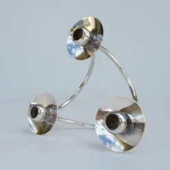 Georg Jensen Vintage C.1960's (Denmark)- Selandia Silver Plate Danish 3-Candle Candelabra -A Pair 17 Georg Jensen Vintage C.1960's (Denmark)- Selandia Silver Plate Danish 3-Candle Candelabra -A Pair -chairish shop vintage c1960s denmark selandia silver plate danish 3 candle candelabra a pair 3129 scaled