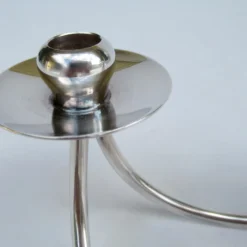 Georg Jensen Vintage C.1960's (Denmark)- Selandia Silver Plate Danish 3-Candle Candelabra -A Pair 18 Georg Jensen Vintage C.1960's (Denmark)- Selandia Silver Plate Danish 3-Candle Candelabra -A Pair -chairish shop vintage c1960s denmark selandia silver plate danish 3 candle candelabra a pair 6435 scaled