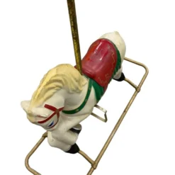 Vintage Children Carousel Rocking Horse 1960’s -chairish shop vintage children carousel rocking horse 1960s 3247
