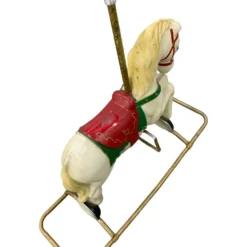 Vintage Children Carousel Rocking Horse 1960’s -chairish shop vintage children carousel rocking horse 1960s 4124