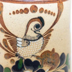 Vintage Large Folk Art Tonala Sandstone Pottery Vase, 1960's -chairish shop vintage large folk art tonala sandstone pottery vase 1960s 2511