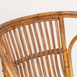 Vintage Set Of 4 Bamboo Wicker Arm Chairs By Robert Wengler, Denmark 1960's 16 Vintage Set Of 4 Bamboo Wicker Arm Chairs By Robert Wengler, Denmark 1960's -chairish shop vintage set of 4 bamboo wicker arm chairs by robert wengler denmark 1960s 8856