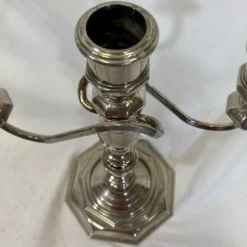 Vintage Silver Plate 3 Arm Candelabra By Grenadier England - Circa 1950’s -chairish shop vintage silver plate 3 arm candelabra by grenadier england circa 1950s 7325 scaled