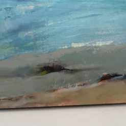 "Young Girl At The Beach" Impressionist Figurative Painting By Carolyn S. Whitaker -chairish shop young girl at the beach impressionist figurative painting by carolyn s whitaker 9539